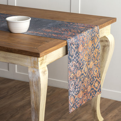 Geometric 100% Cotton Table Runner