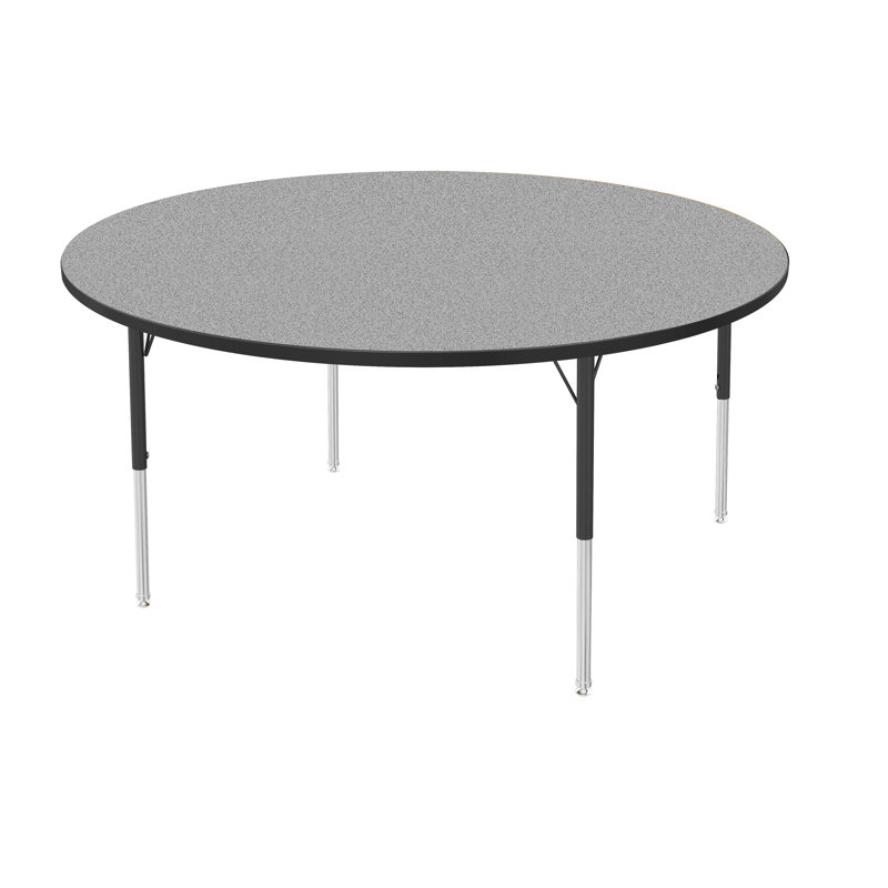 Table d'activité à hauteur réglable MG, H 24 po x L 42 po x l 42 po, Gris nebula