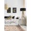 Tapis unique en laine noué à la main gris clair nouvel âge 7 pi 11 po x 9 pi 9 po Locascio
