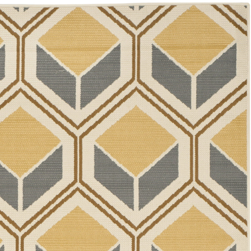 Engelbert Performance Geometric Rug, Rectangle 8' x 11'