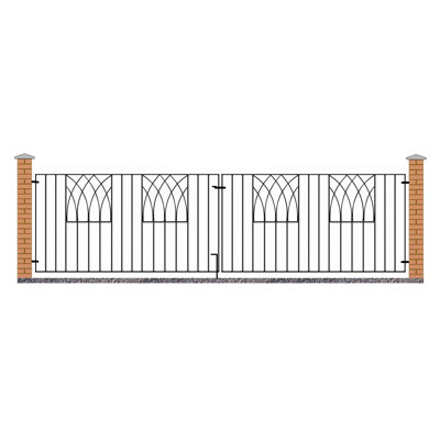 Guero 81 cm H Gate Fencing