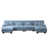 Blue Chenille