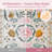 Washable American Countryside Floral  6X9 Pink Outdoor Rug, Non Slip Quick-Dry Mesh Rug for Deck Backyard-501633764-501256122