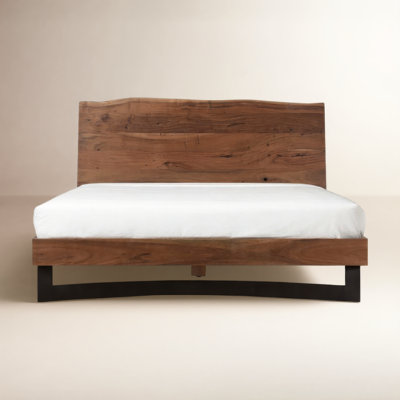Burnell Solid Wood Low Profile Platform Bed