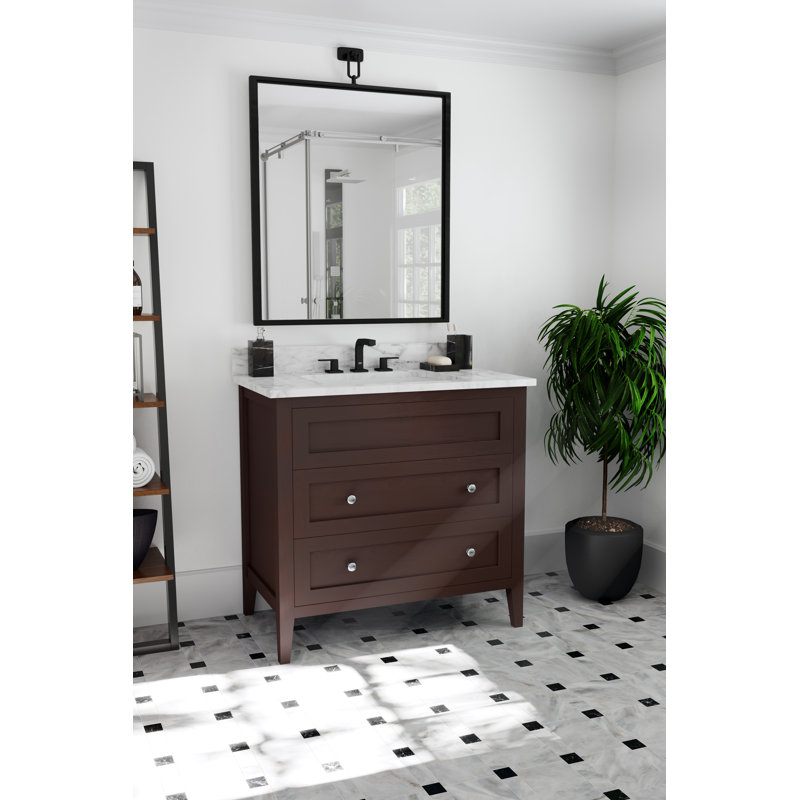 42'' Single Bathroom Vanity Base Only, Espresso