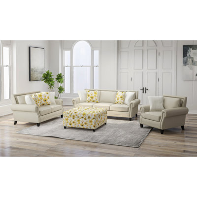 Jaciel 4 - Piece Living Room Set