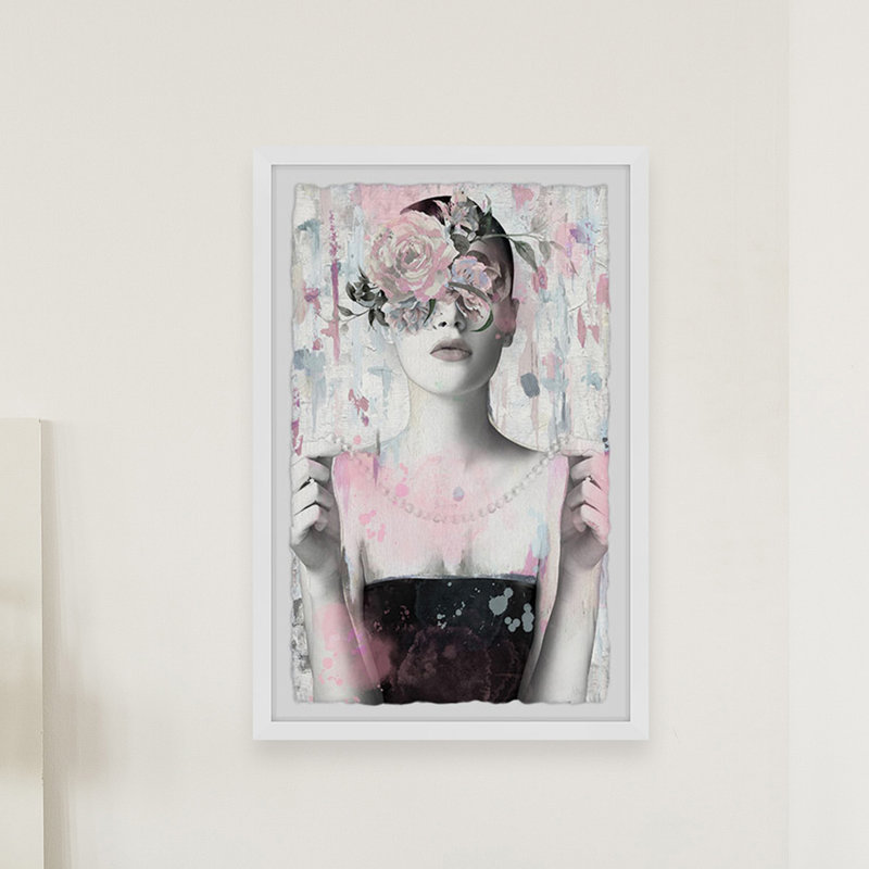 «Luxe and Lavish», reproduction encadrée, H 45 po x l 30 po x P 1,5 po