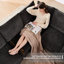 Canapé modulaire modulaire, chenille en forme de U à 6 places avec coussins, librement combinable, structure en bois, mousse confortable 6, coussin, structure solide pour la décoration intérieure