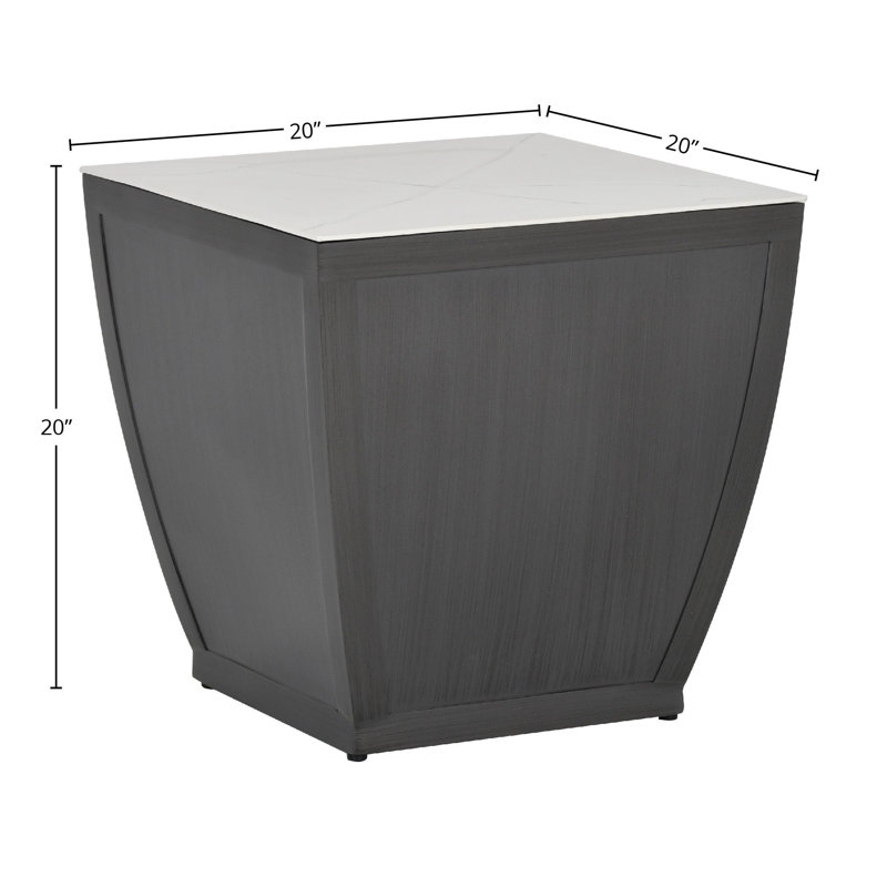 Largo Outdoor Round Side Table
