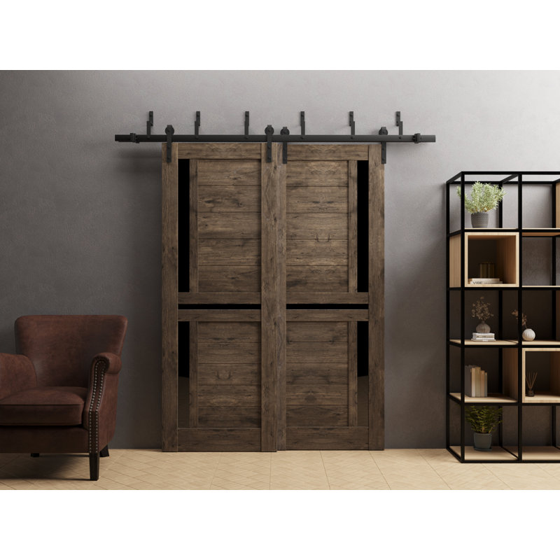 Dalle de porte Veregio, 32 po x 80 po, Brun