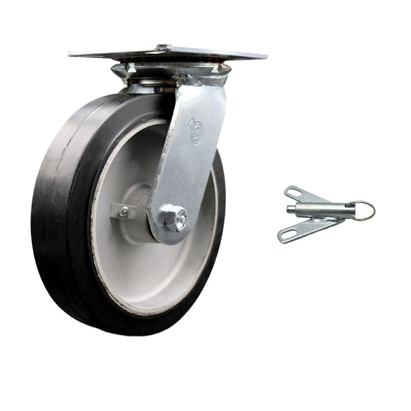Rubber and Aluminum Caster