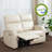 Zero Wall Power Loveseat Recliner, Reclining Loveseat Sofa with Independent Controls-1522345962