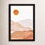 Doris Mountain Range I par Amy Lighthall - reproduction d'art sur papier encadrée-1531589561-1531589573