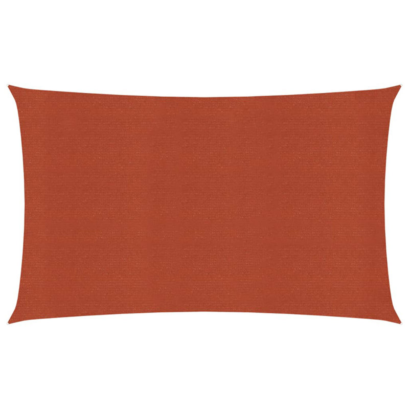 Flux 4m x 7m Rectangular Shade Sail, Terracotta
