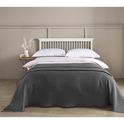 Hotel Waffle Blanket Bedspread