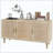 Sideboard Buffet Cabinet, Kitchen Cabinet, Coffee Bar Cabinet With 3 And Adjustable Shelves-1502238800