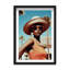 Elegant Palm Springs WomanShadowbox by Oliver Gal-1404025707-1404025621