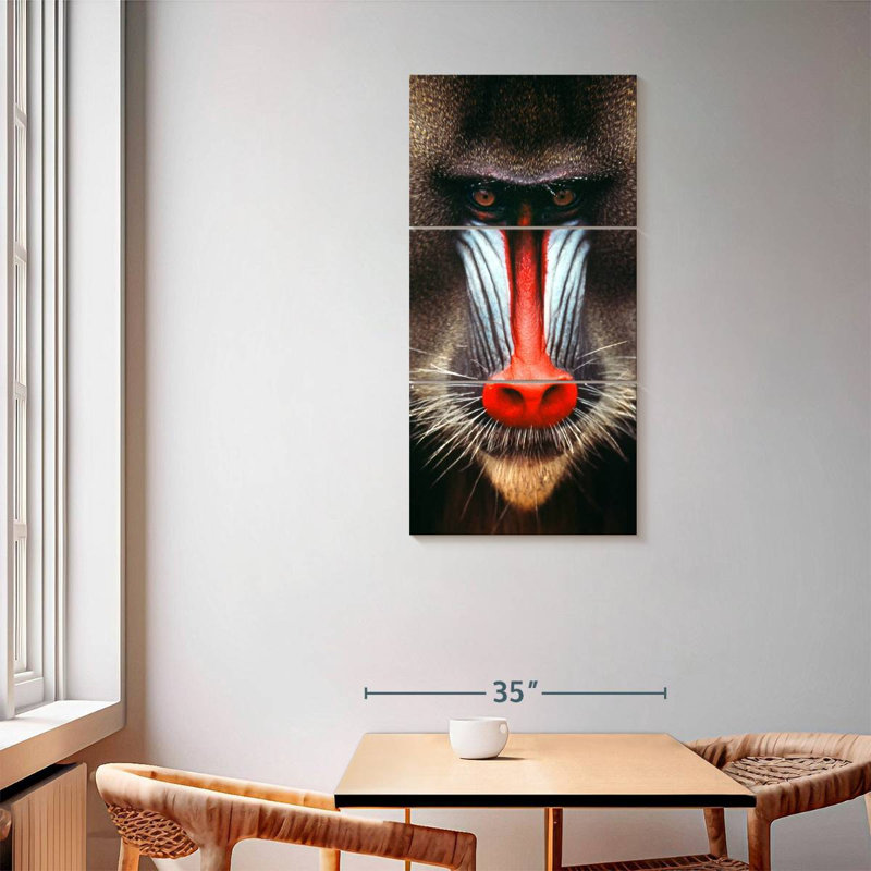 Monkey Head, 62" H x 30" W
