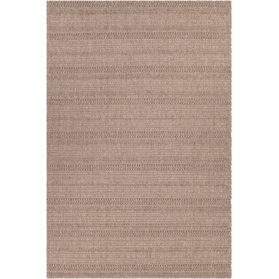 Tia Wool Area Rug in Taupe