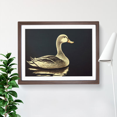 Awesome Duck - Framed Print