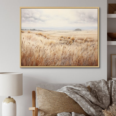 Prairie Peacefulness Meadows - Prairies Canvas Print