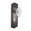 Meadows Plate with Decorative Keyhole and Crystal Victorian Knob-20982641