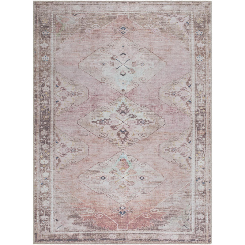 Cadeshia Machine Washable Rug, Rectangle 6'7" x 9'
