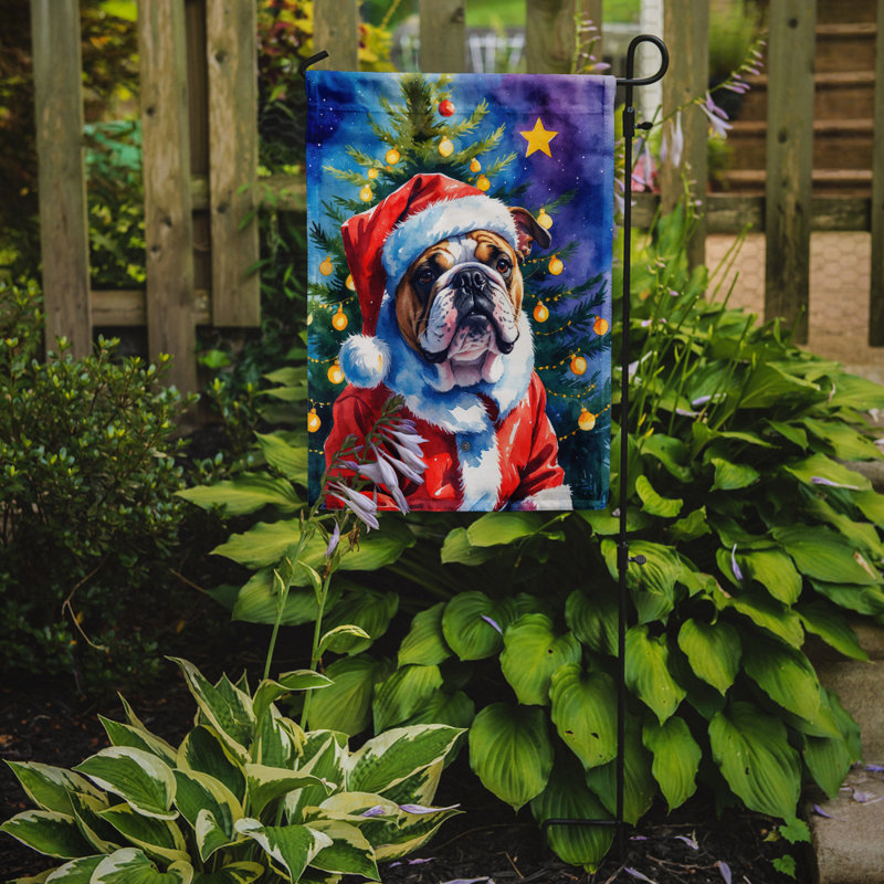 Drapeau de jardin Doberman Pinscher, Bouledogue anglais