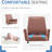Modern Home Office Chair With Swivel Wheels-1606275802