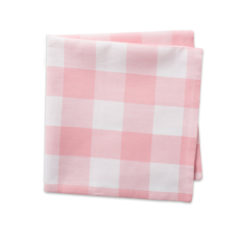 Ensemble de serviettes en coton 6 pièces Mya-Rose, Rose