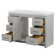 Woolwich 48.5'' Single Bathroom Vanity with Cultured Marble Top