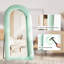 Miroir de plancher en bois manufacturé Jezell-142387186-134807598