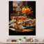 Cyarah Cuban Cigars Brown III sur toile