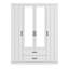 ALLINGTON 4 Door 2 Drawer Wardrobe With Mirror-113360812