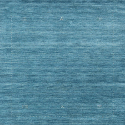 Tapis de zone bleu contemporain
