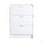 Armoire de salle de bain autoportante 24 po, 3 tiroirs à fermeture douce, (KD-Packing) (meuble-lavabo seulement)