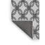 Tapis gris/crème à motifs-1348178441