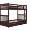 Lit superposé Twintwin avec mesures et solutions de rangement pratiques colorées