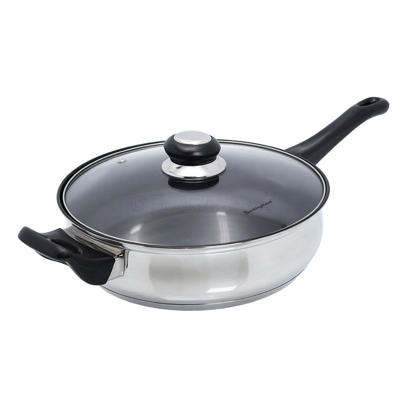 Buckingham Stainless Steel Sauté Pan ILag Ultimate Non-Stick 24 cm