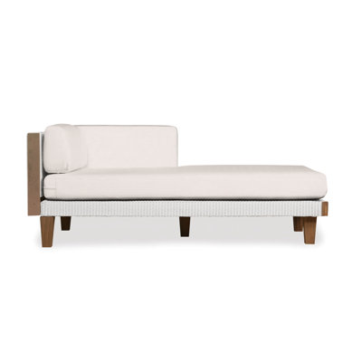 Catalina Outdoor Teak Chaise Lounge
