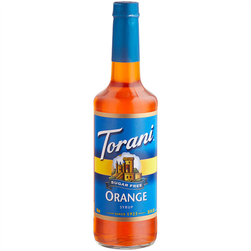 Bouteille en verre de 750 ml Torani sans arôme / arôme de fruits sans sucre Torani WS-880372411