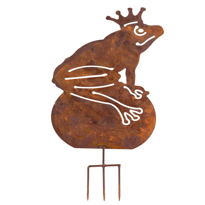 Piquet de jardin grenouille