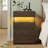 Led Nightstand With 4 Drawers - More Capacity Storage-839077721