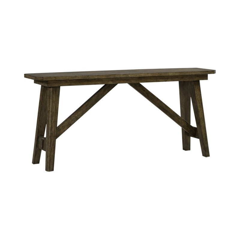  Gertraute Sofa Table w/ Tapered Legs & Veneer Top