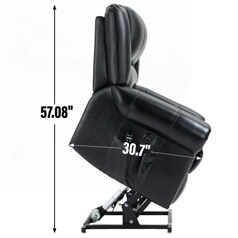 Fauteuil inclinable, Noir
