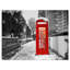 « red london telephone stand cityscape », reproduction de photo sur toile tendue-38426276-44505348
