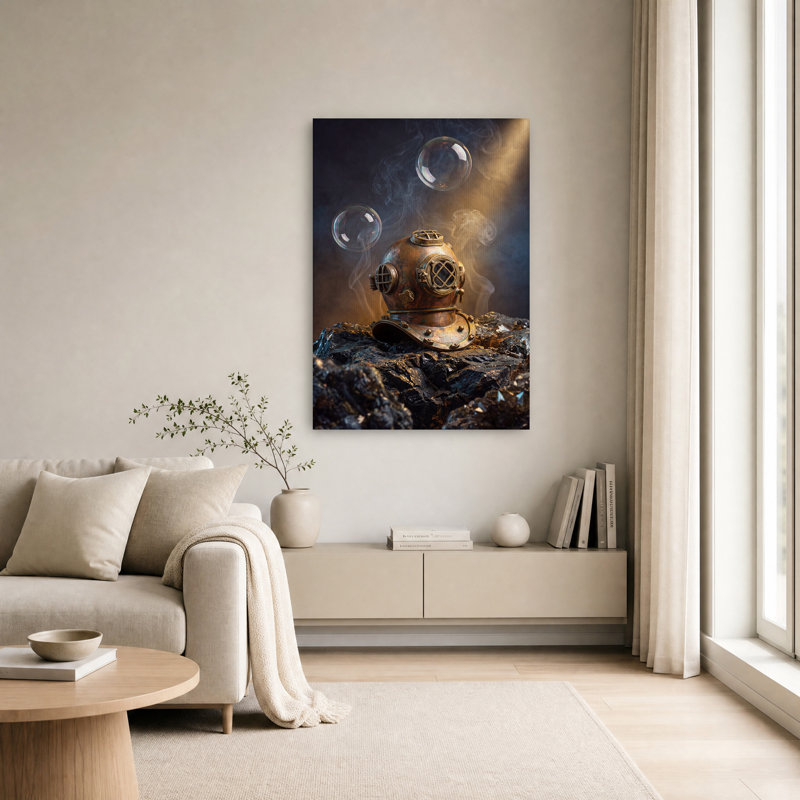 Art mural sur toile antique, 30"H x 20"W