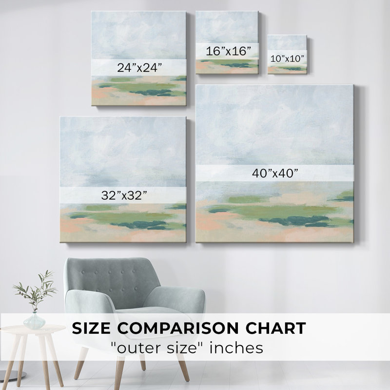 Mediterranean Sands I-Gallery Wrapped Canvas, 40" H x 40" W x 1.5" D
