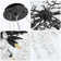 Cannes 23.7" Modern Geometric Crystal Tree Branch Round Chandelier