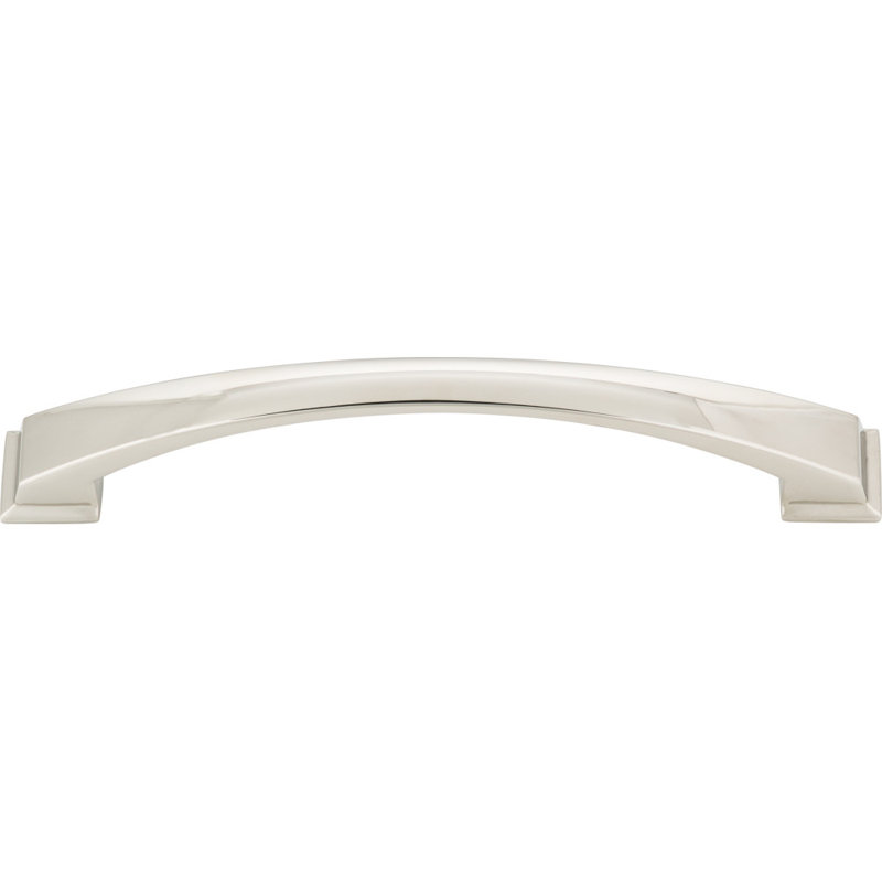 Roman Arch Pull, Polished Nickel, 12"